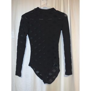 Fashion Nova Sheer Bodysuit